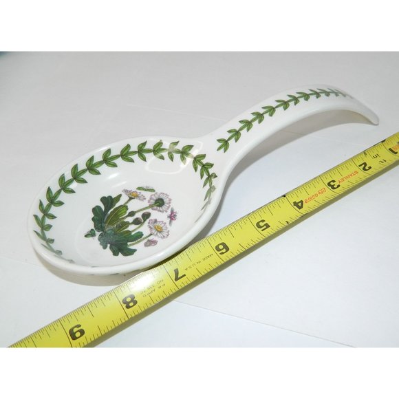 Portmeirion Botanic Garden 8.75" Spoon Rest, Fine Porcelain Great For Gifting - Picture 3 of 7